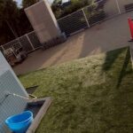 鹿児島市 保育園 人工芝張り