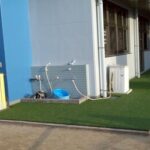 鹿児島市 保育園 人工芝張り