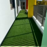 鹿児島市 保育園 人工芝張り