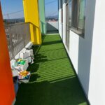 鹿児島市 保育園 人工芝張り