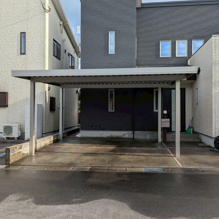 kagoshima-shi-carport-gport-pro-2cars-adjustable-posts