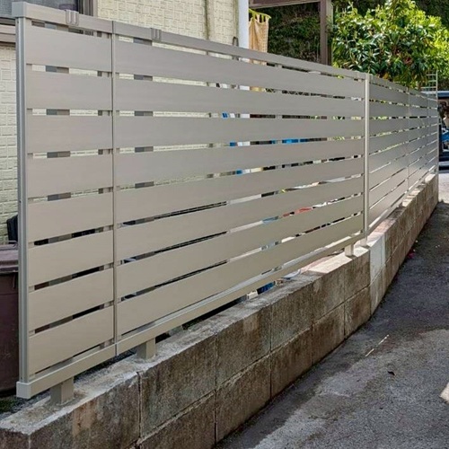 鹿児島市/目隠しフェンス取付け工事/以前お世話になったお客様からのご相談でした！