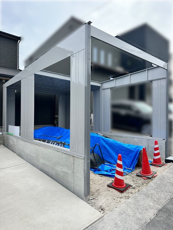 kagoshima-shi-shutter-garage-assembly