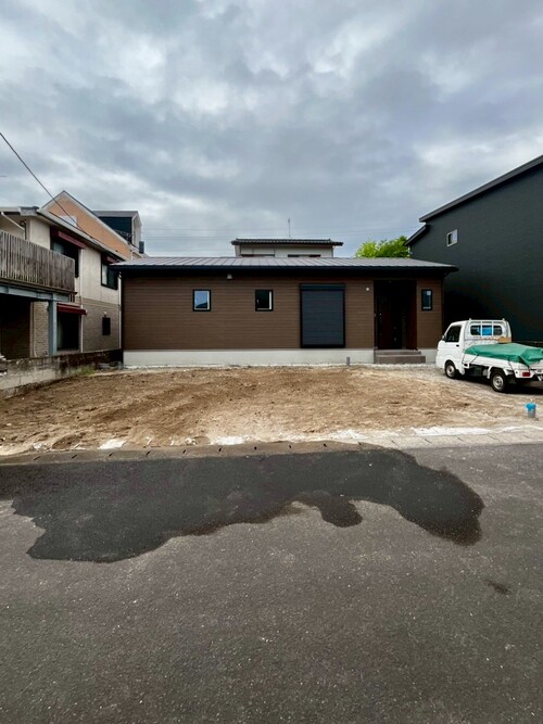 鹿児島市/新築外構工事進捗/またひとつ新築の外構工事がスタートしました！よろしくお願い致します！