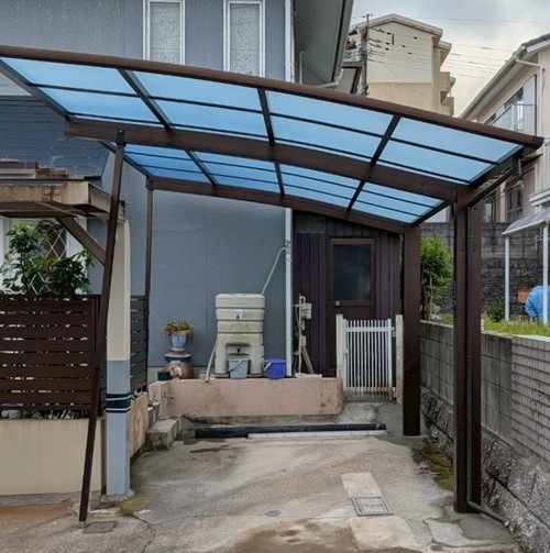 kagoshima-shi-carport-ykkap-aluece-installation